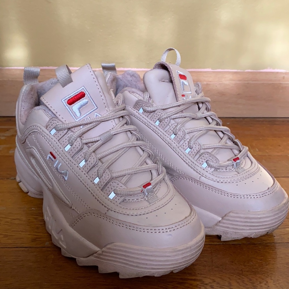 Pastel Pink FILA Shoes